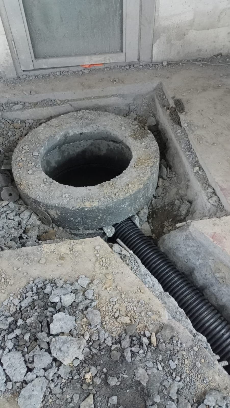 Drenaj açma ve altyapı çalışması