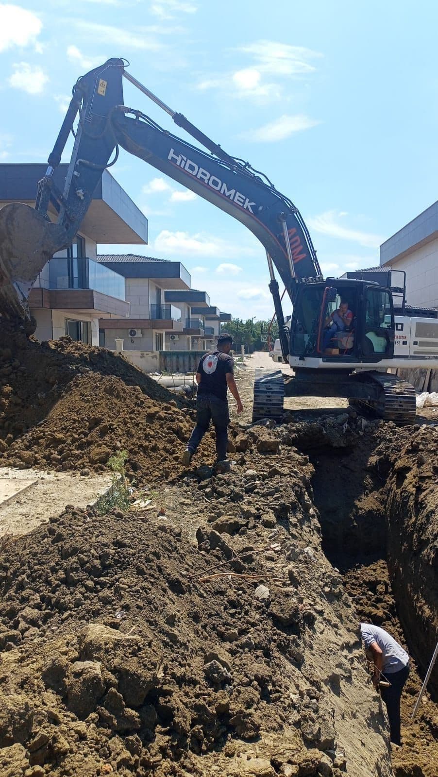 Profesyonel drenaj çalışması