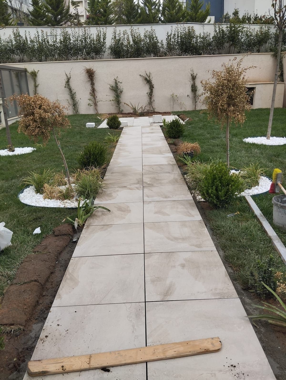 Villa bahçe düzenleme