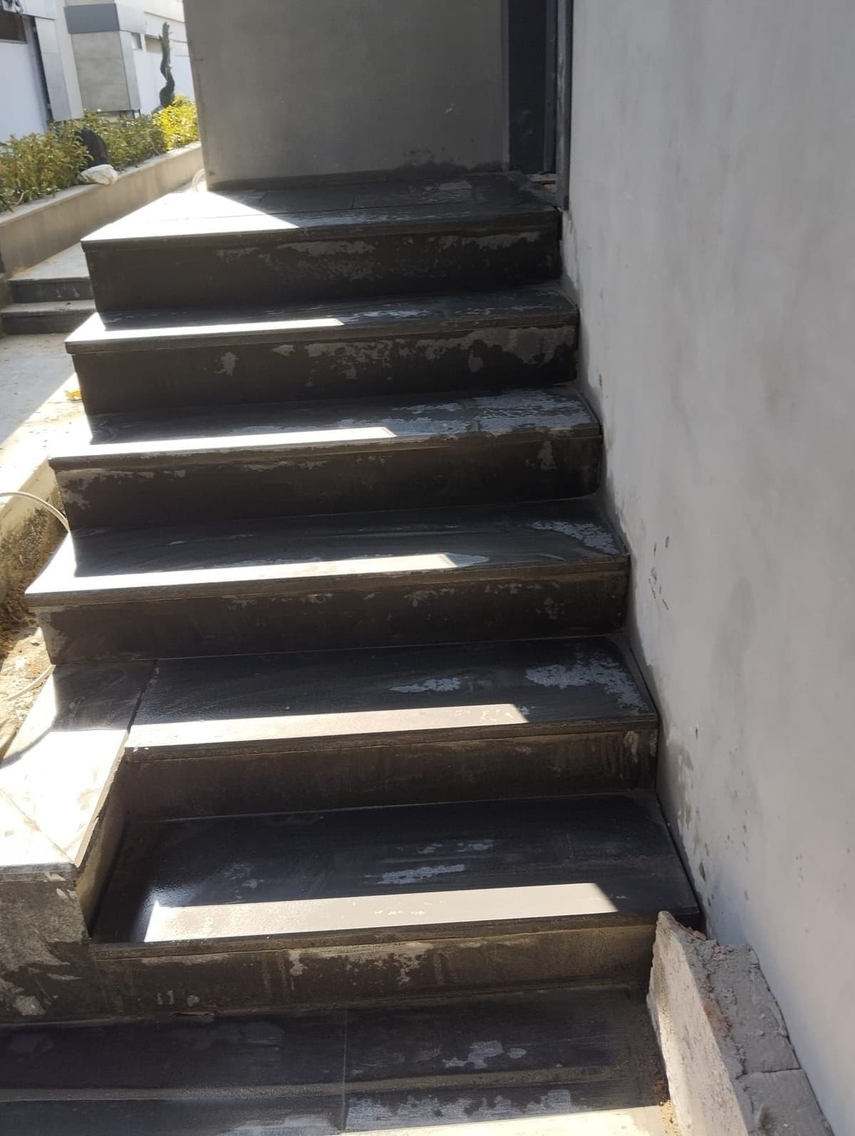 Dış mekan merdiven granit