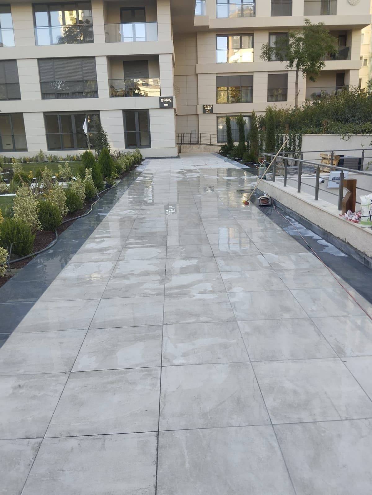 Site bahçesi düzenleme