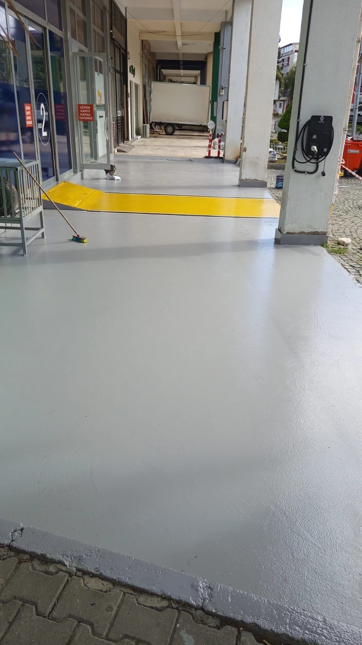 Otopark epoksi zemin kaplama