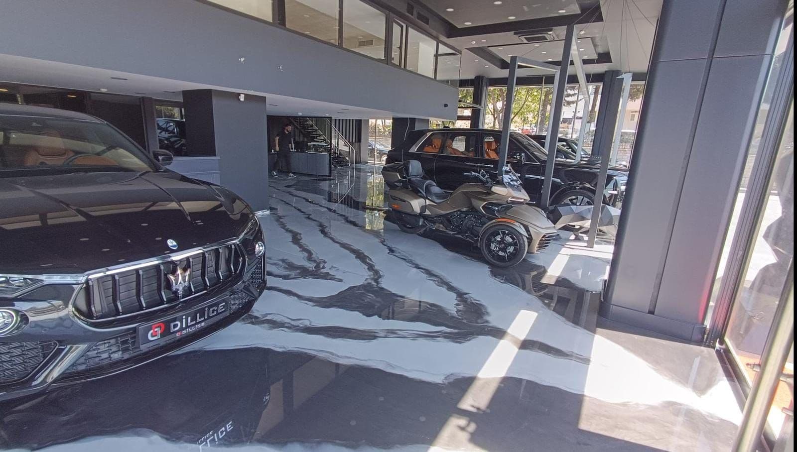 Epoksi zemin görünüm