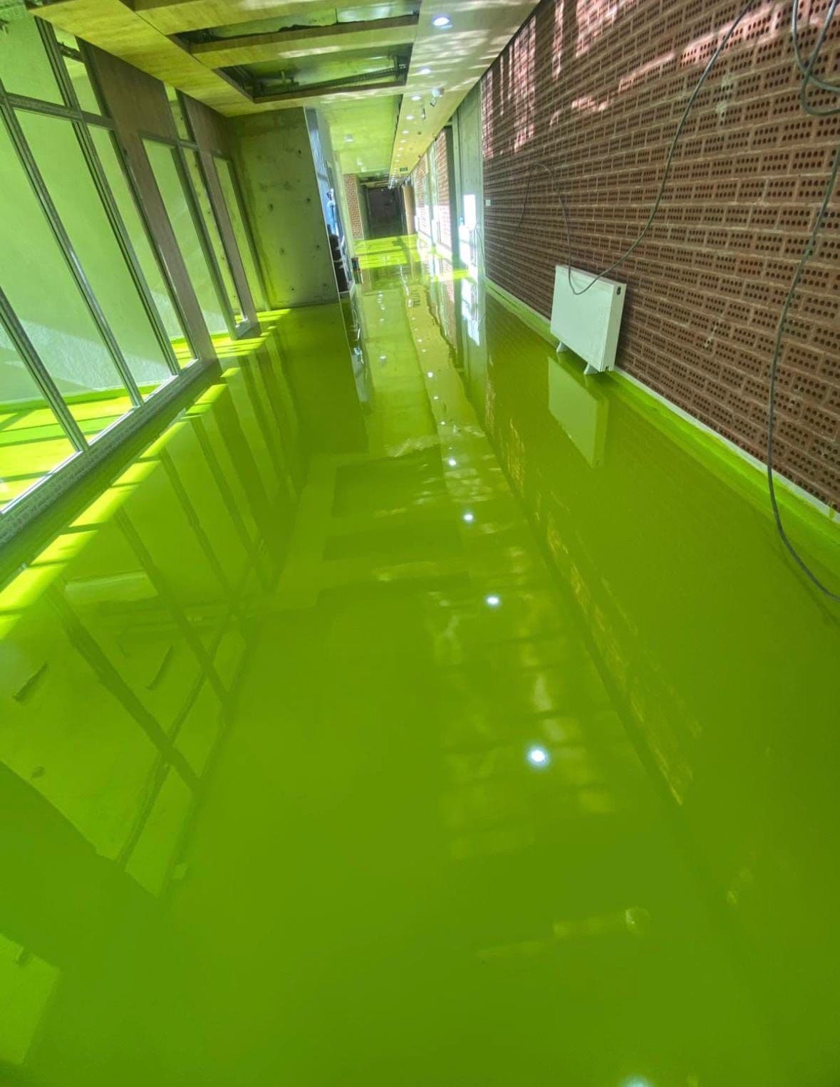 Epoksi zemin projesi