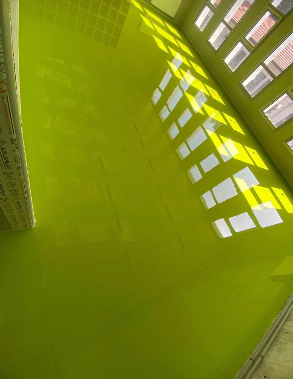 Epoksi uygulama örneği