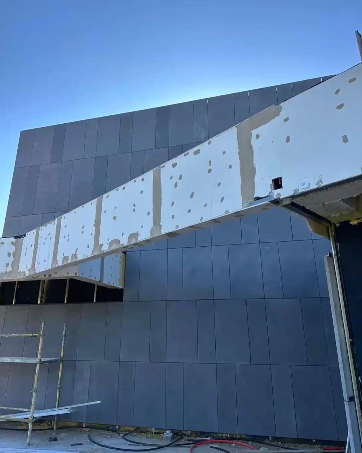 Bazalt cephe kaplama projesi