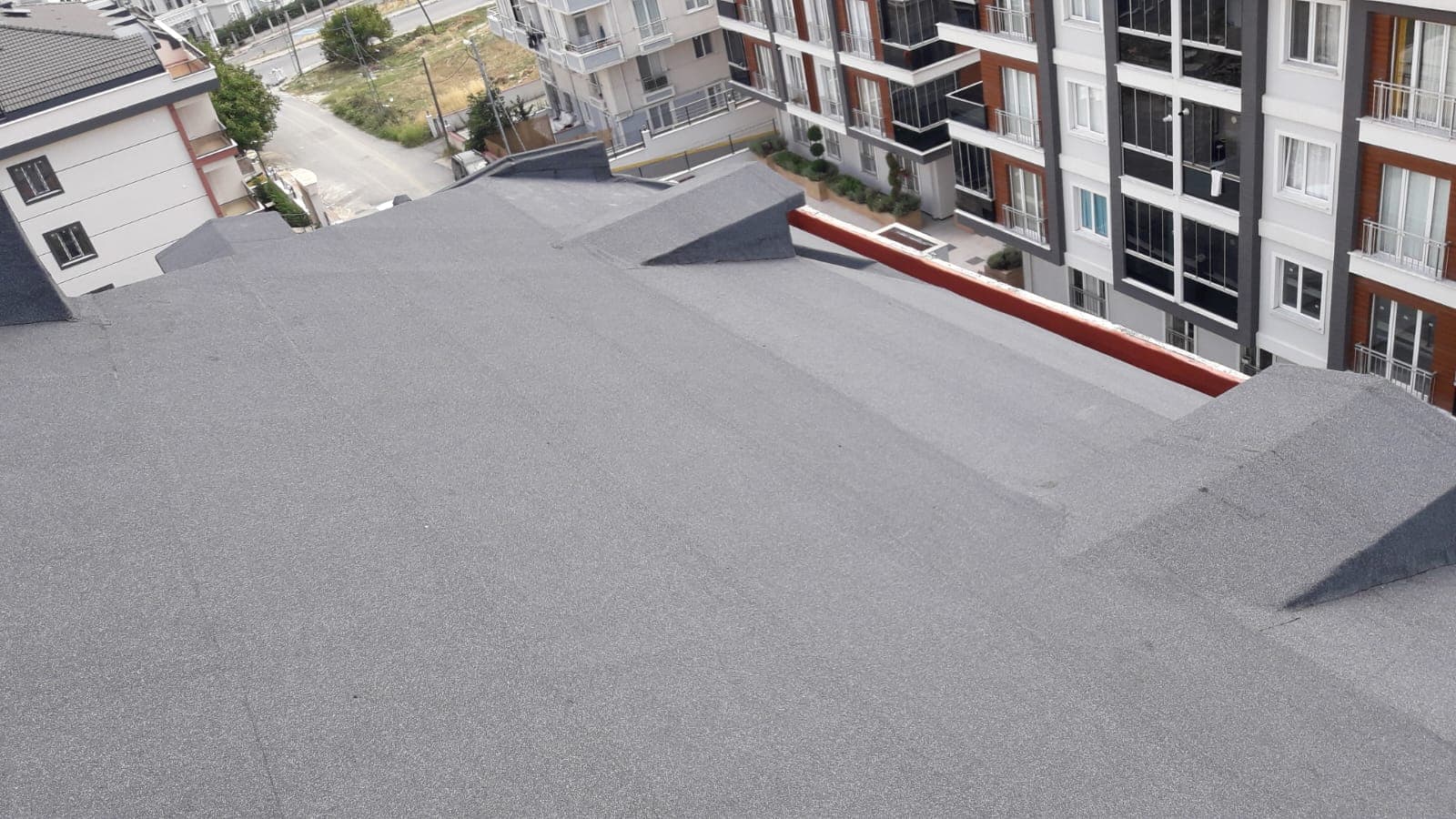 Apartman çatısı membran kaplama