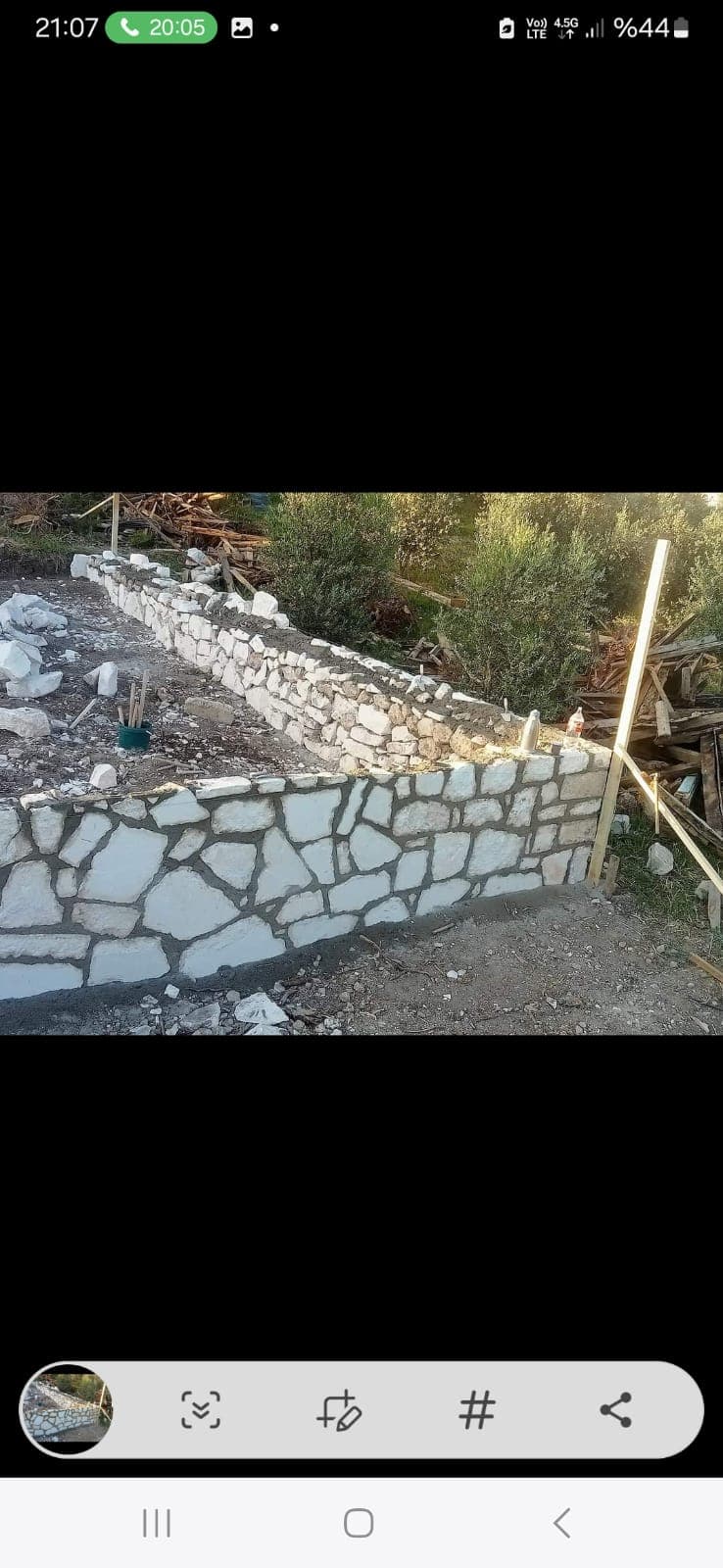 Tecrübeli taş ustası uygulama çalışması